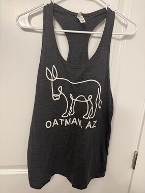 Oatman AZ Donkey Graphic Racerback Tank
